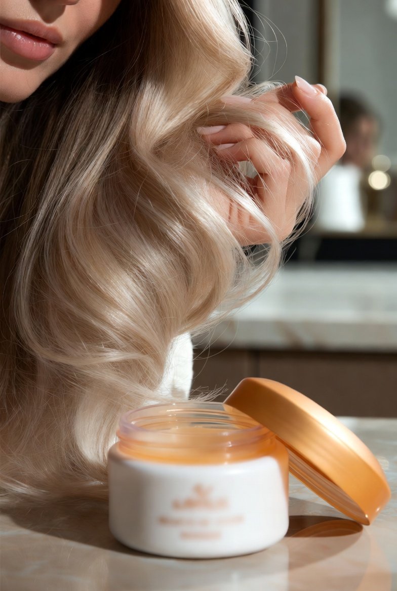 Kérastase Masquintense em rotina de hidratação profunda para cabelo seco, áspero e sem maleabilidade.