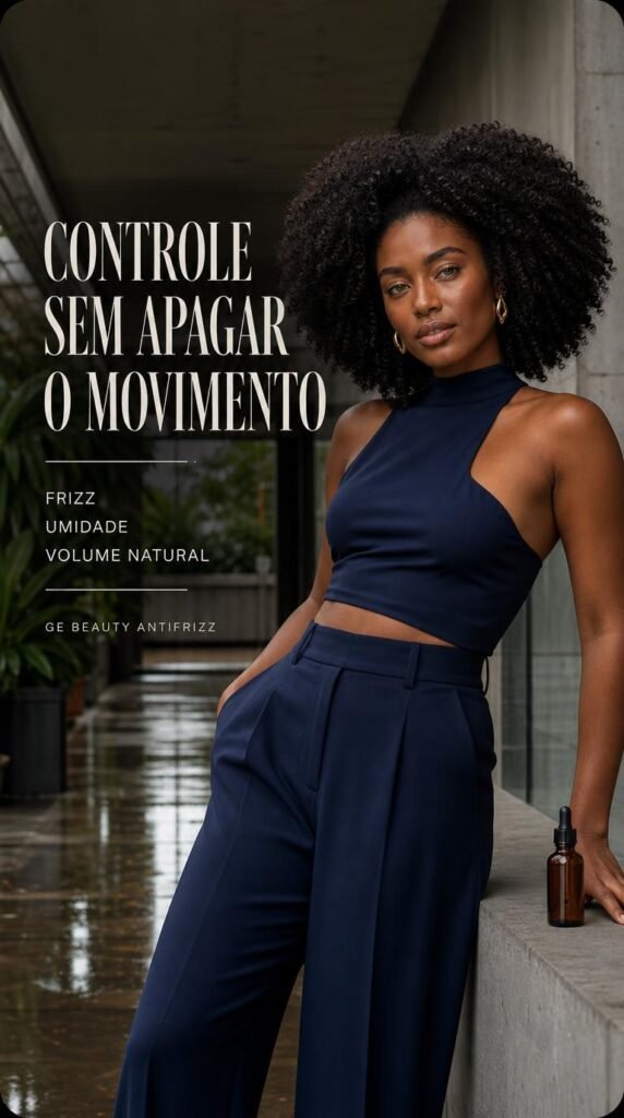 GE Beauty Antifrizz: controle sem apagar o movimento