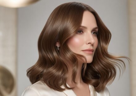 Gloss acidificante em proposta visual para cabelo opaco com brilho elegante e acabamento mais polido.
