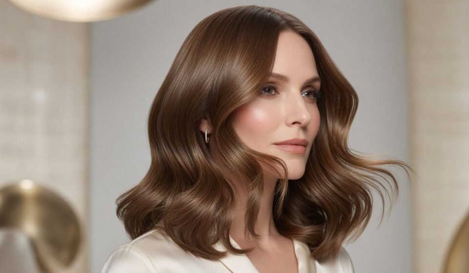 Gloss acidificante em proposta visual para cabelo opaco com brilho elegante e acabamento mais polido.