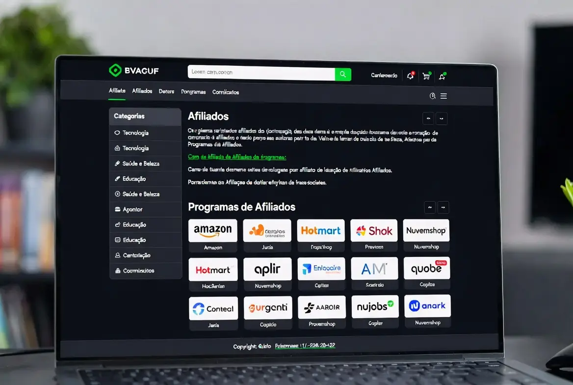 Divulgação de afiliados no Cabelos Radiantes com transparência sobre links comerciais.