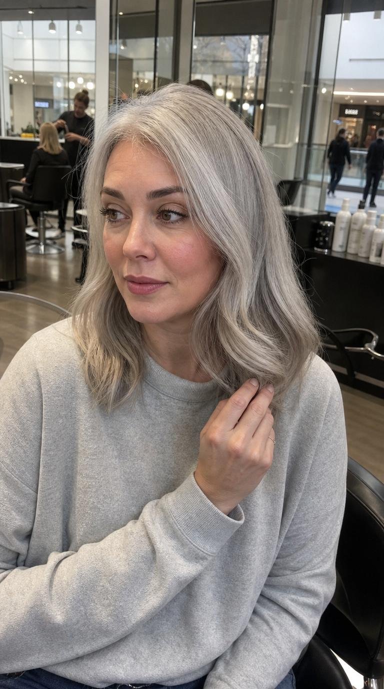 mulher em salão cuidando de fios frágeis para deixar o cabelo mais resistente