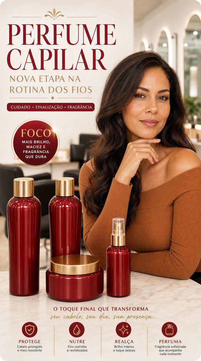 Perfume Capilar: nova etapa na rotina dos fios