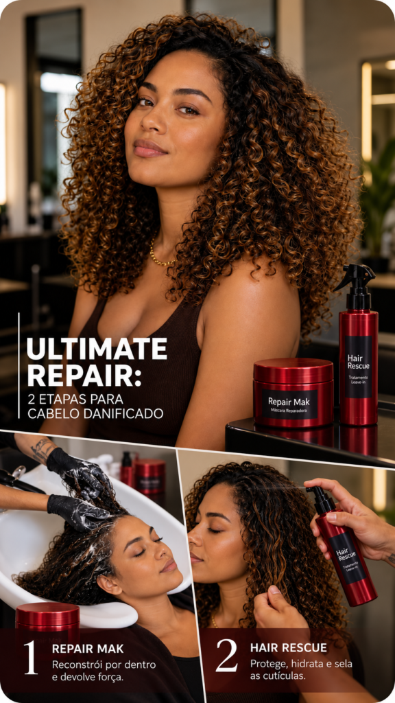 Wella Ultimate Repair: 2 etapas para cabelo danificado