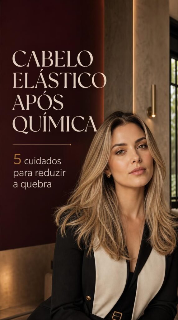 Cabelo Elástico após química: 5 cuidados para reduzir a quebra
